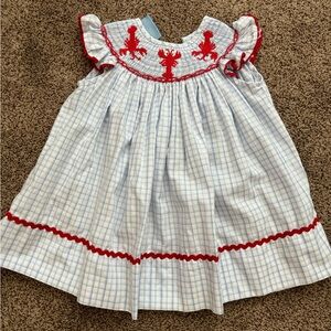 Baby girl 9 months Everyday Heirloom smocked dress